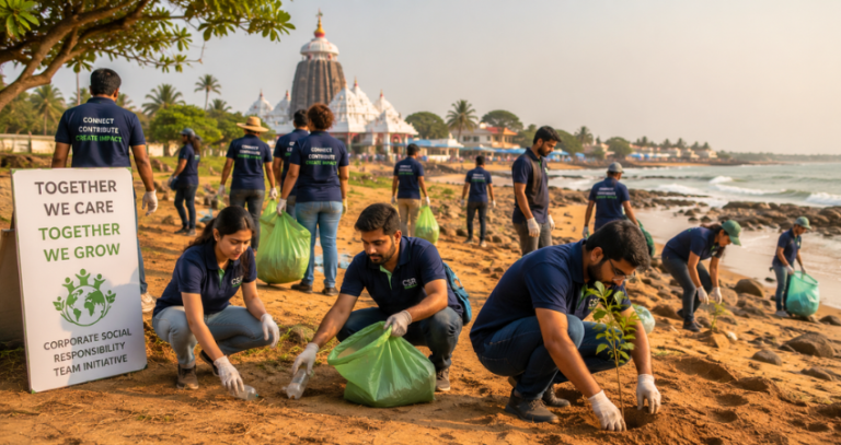 CSR Team Events in Puri and Odisha: How Corporate Social Responsibility Can Be a Team Experience