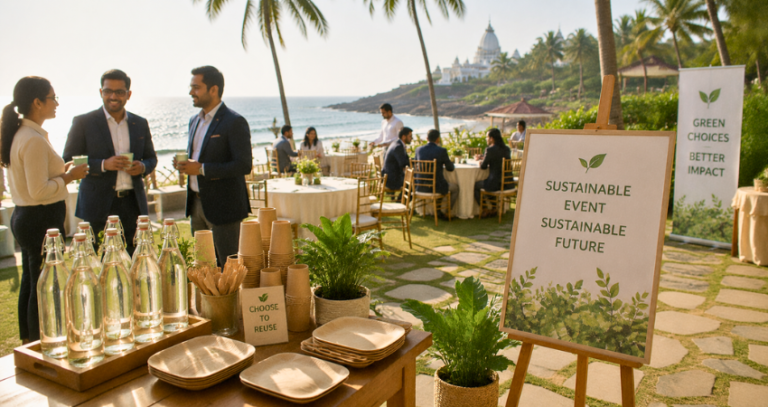 Sustainability-Focused Corporate Events in Puri: How to Reduce Your Event’s Environmental Footprint